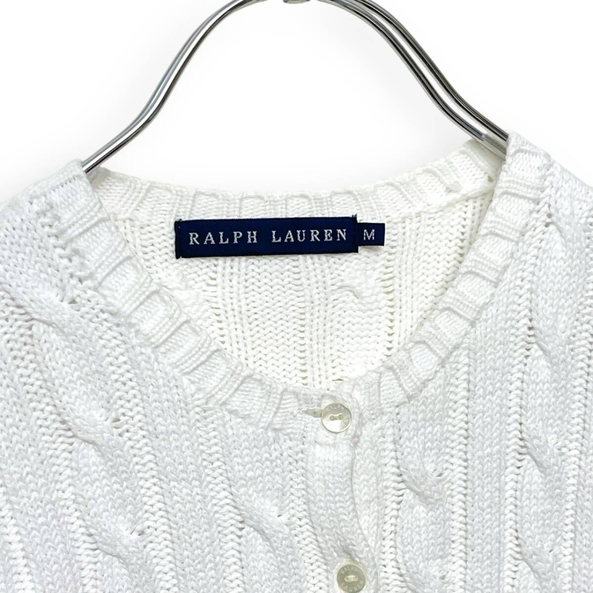 M2578/ RALPH LAUREN ラルフローレン ケーブルニット カーディガン