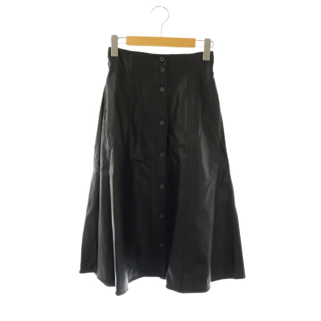 マーリエパーエフデ Maglie par ef-de フェイクレザー2WAYスカート