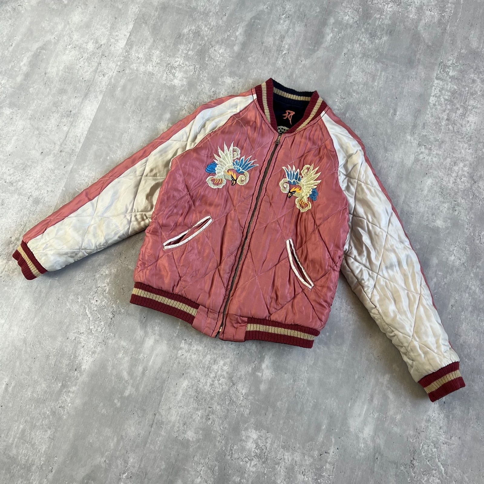 東洋エンタープライズ 40周年記念 別珍 リバーシブルスカジャン 大仏