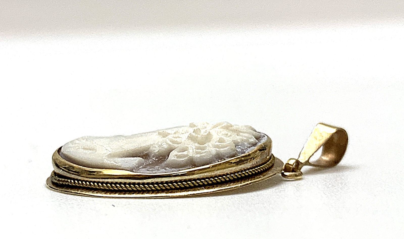 K14 Donadio ドナディオ カメオ ネックレストップ ペンダントトップ