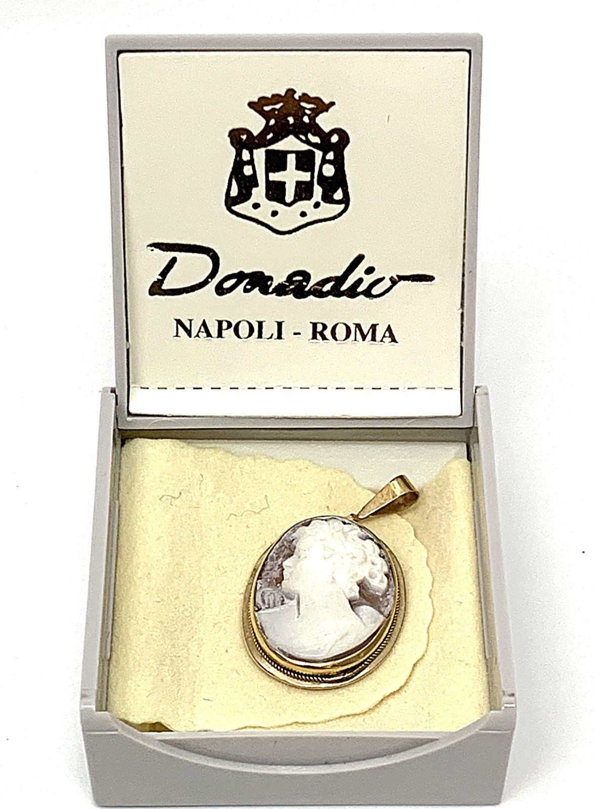 K14 Donadio ドナディオ カメオ ネックレストップ ペンダントトップ