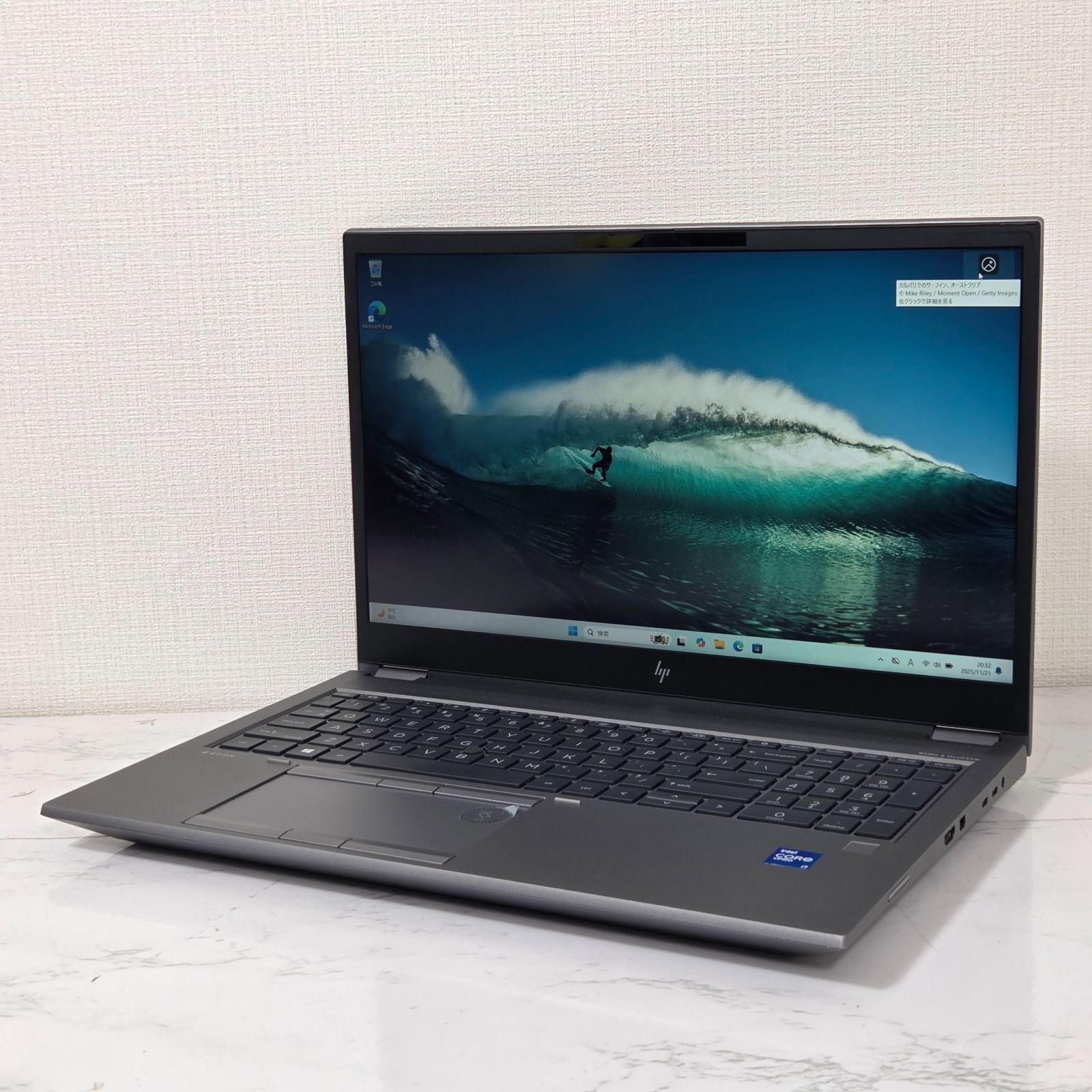 良品】【1週間保証】HP ZBook Fury 15.6 G8 / Core i7-11850H / メモリ