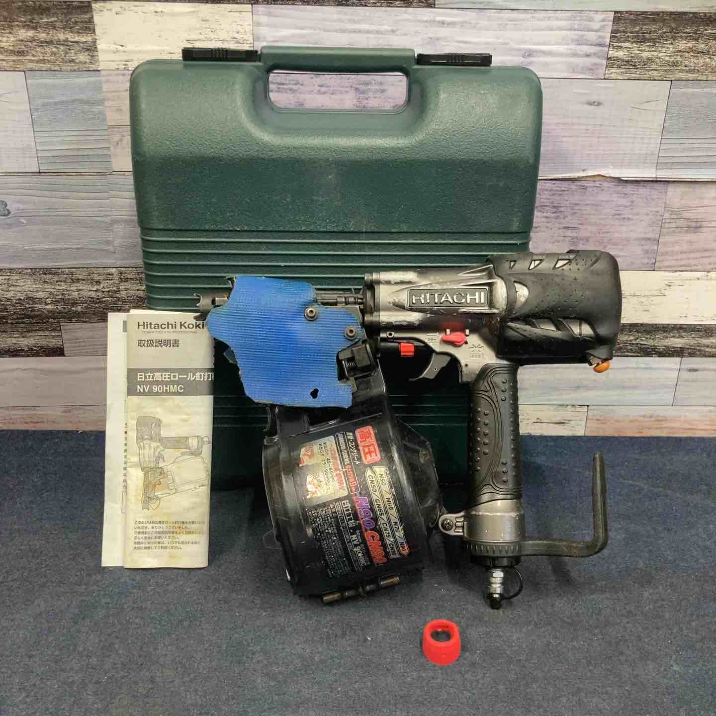 ハイコーキ HIKOKI 旧 日立工機 高圧エア釘打ち機 NV 90 HMC G