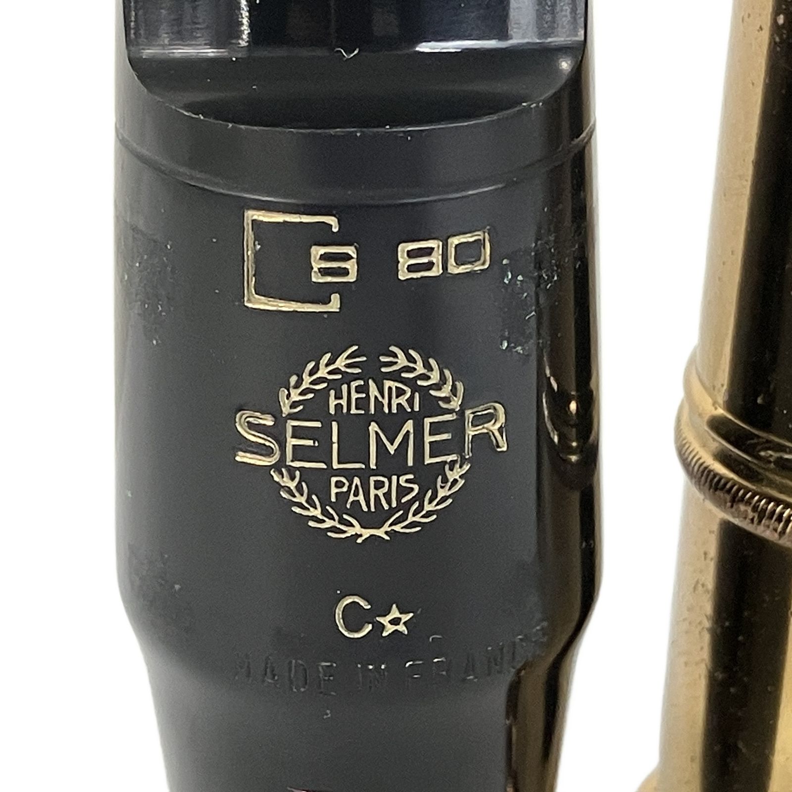 SELMER S80 C☆ マウスピース リガチャー付き アルトサックス用 管楽器
