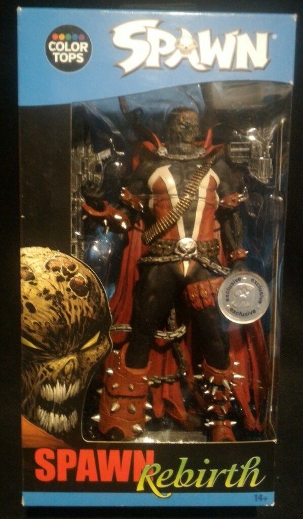 McFARLANE TOYS COLOR TOPS SPAWN REBIRTH (ハンバーガーヘッド
