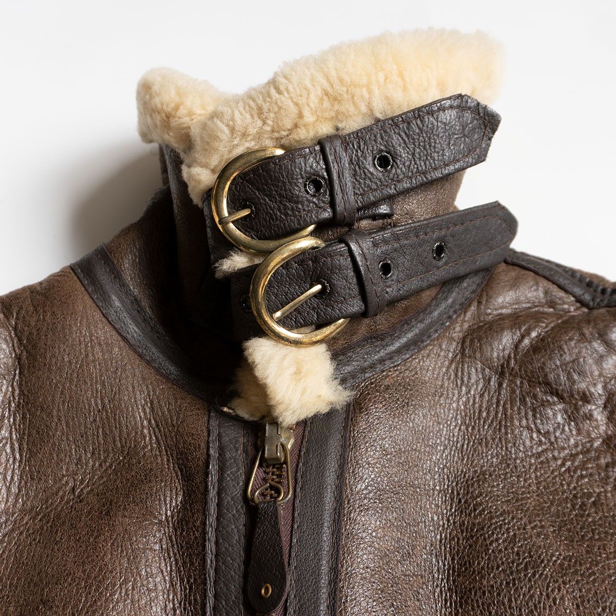 雰囲気抜群/ビッグサイズ】SCHOTT【B-3 ムートンボンバージャケット