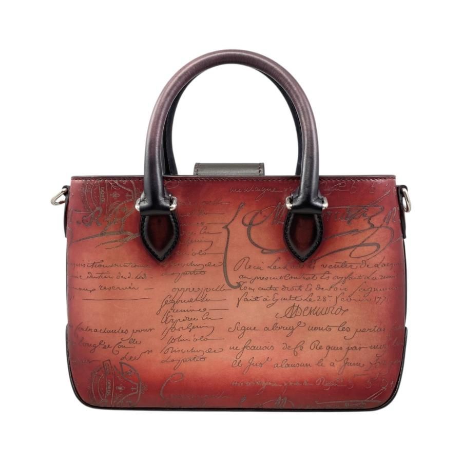 ベルルッティ トゥジュール ガリバー ハンドバッグ カリグラフィー Berluti】ベルルッティ トゥジュール ガリバー ハンドバッグ