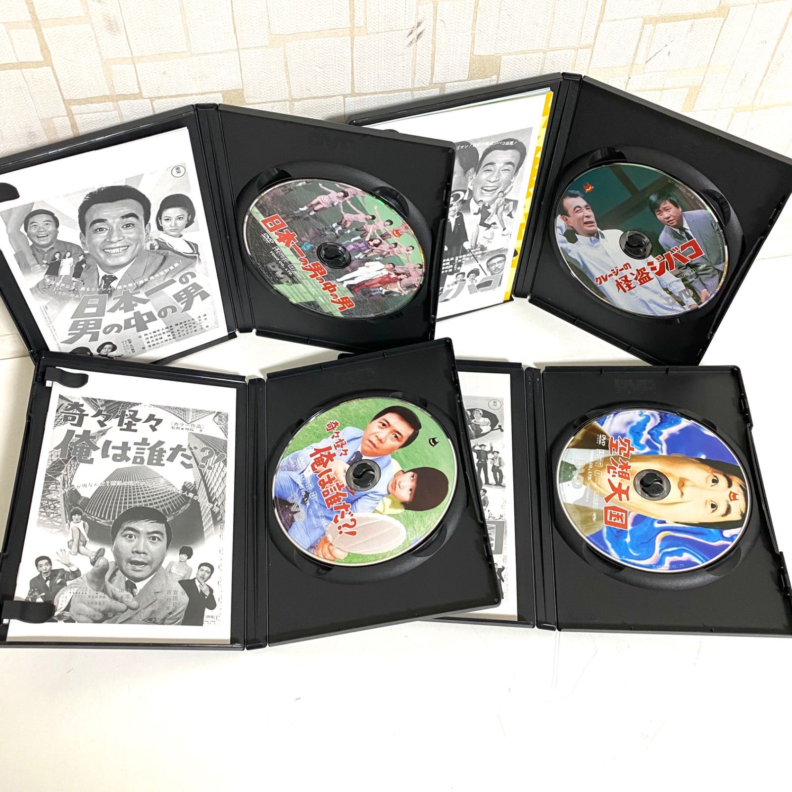 クレージーキャッツ 怪々?!怪盗ボックス 無責任ボックス 大作戦