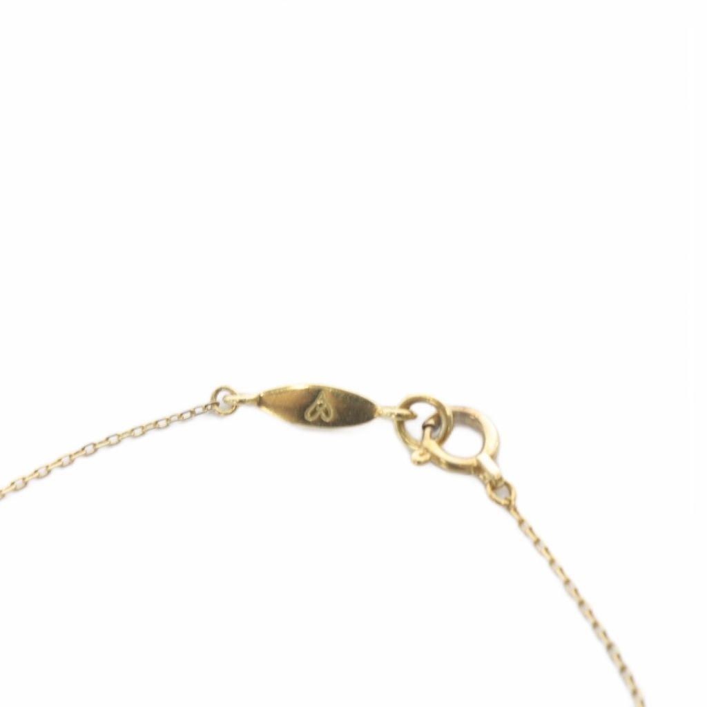 アーカー AHKAH 一粒ダイヤ ブレスレット K18 イエローゴールド - メルカリ