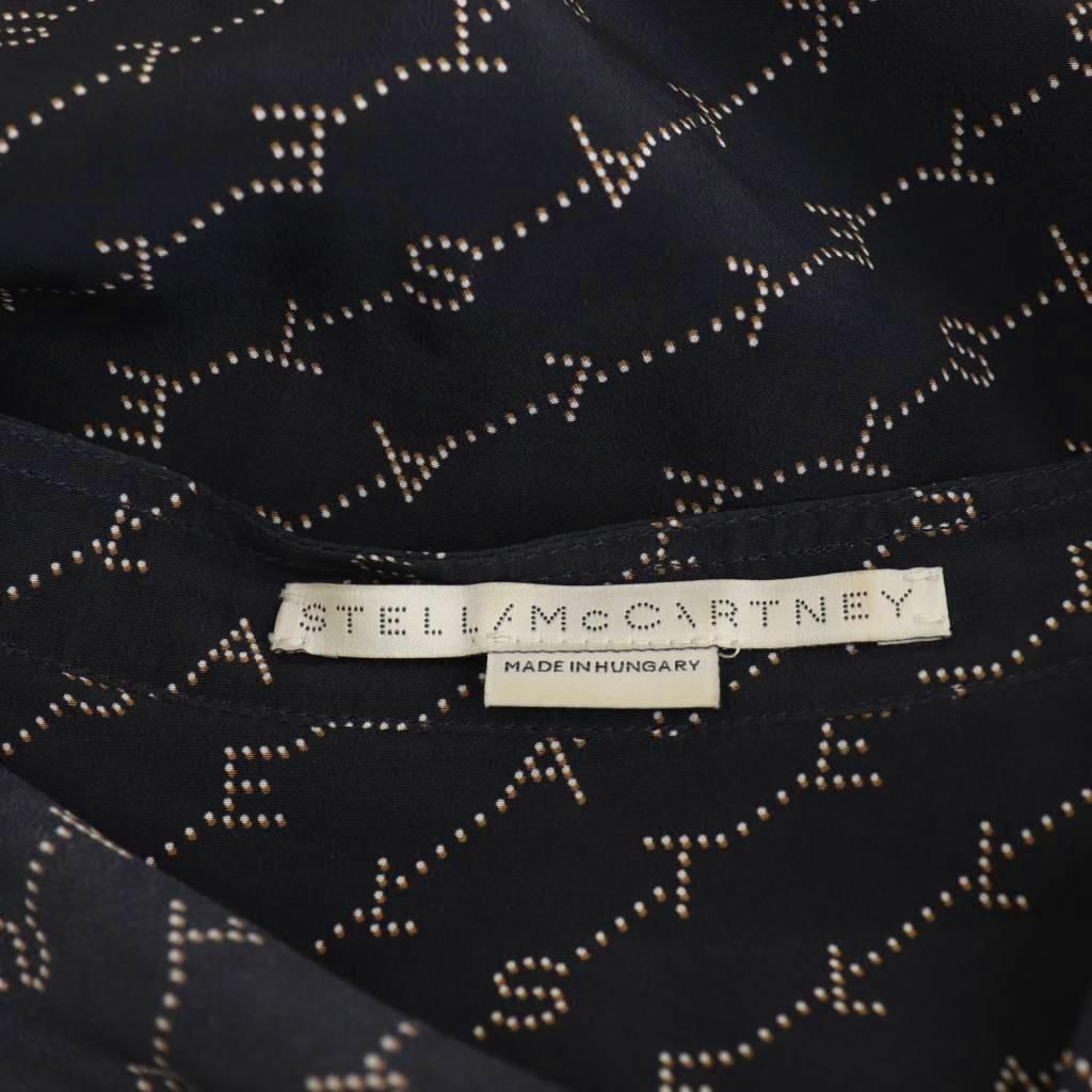 ステラマッカートニー STELLA McCARTNEY ロゴ ブラウス 長袖 38