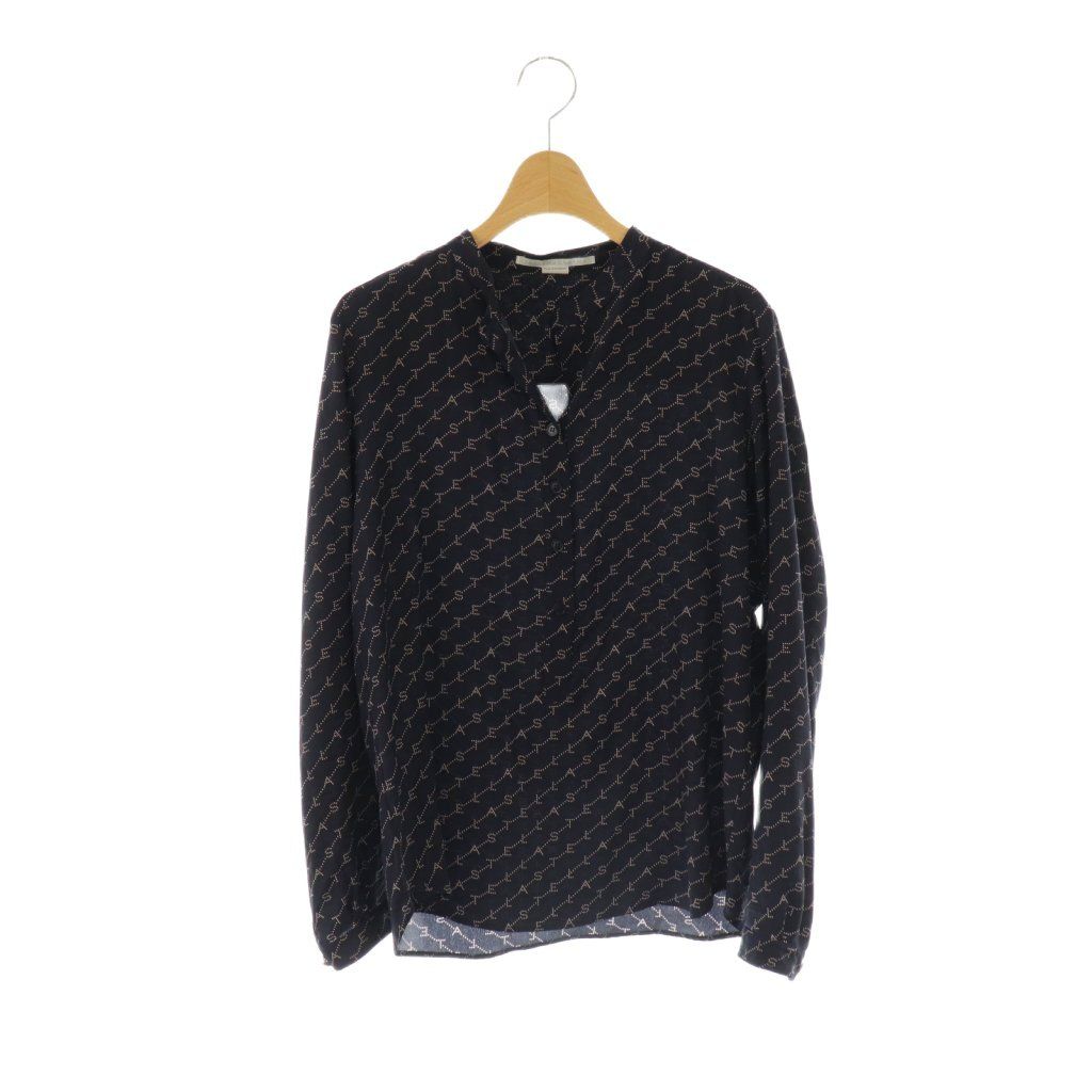 STELLA McCARTNEY ステラ マッカートニー ブラウス 38 ステラマッカートニー STELLA McCARTNEY ロゴ ブラウス 長袖 38