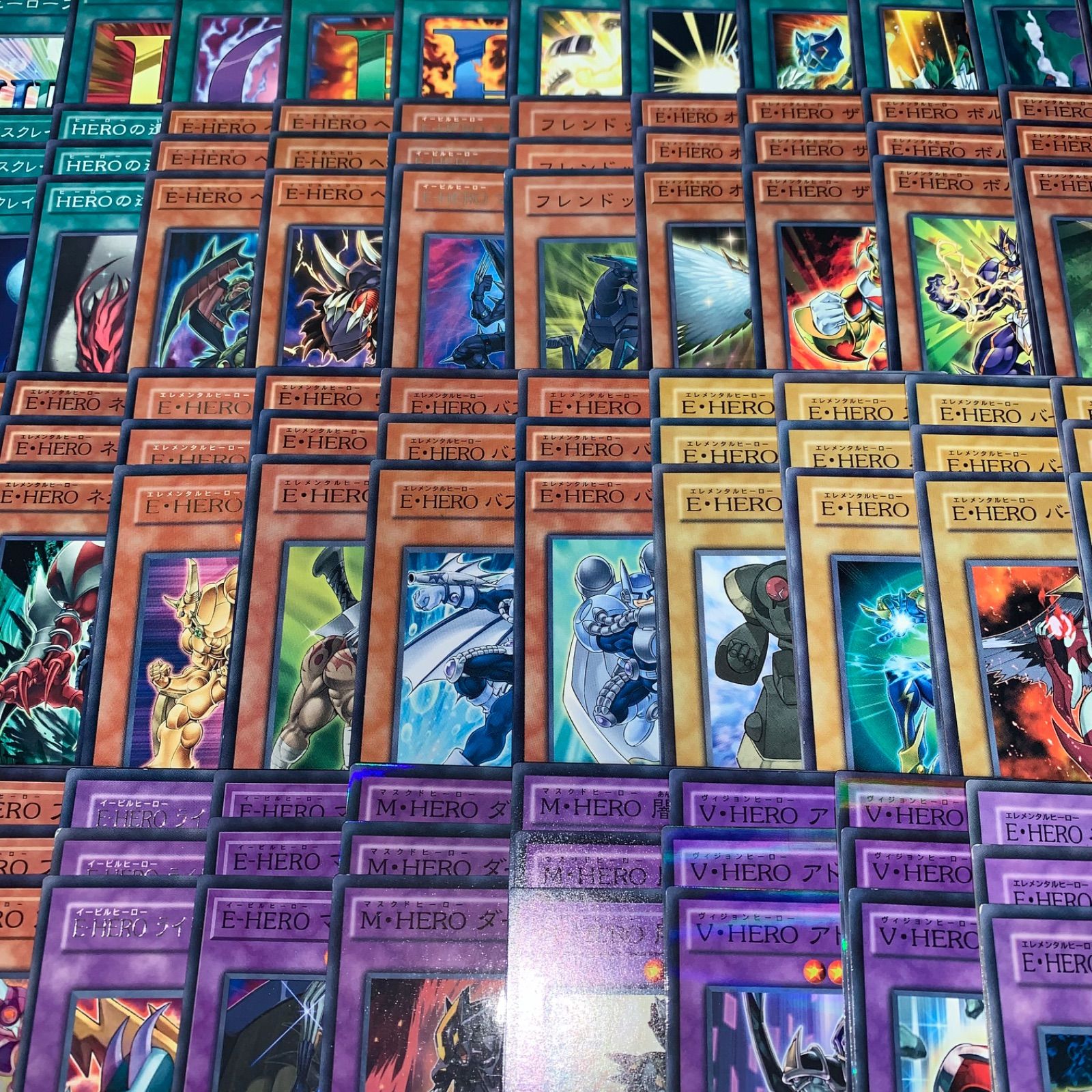 遊戯王 E・HERO パーツ 遊戯王カード E・HERO エレメンタルヒーロー デッキパーツ 4枚セット