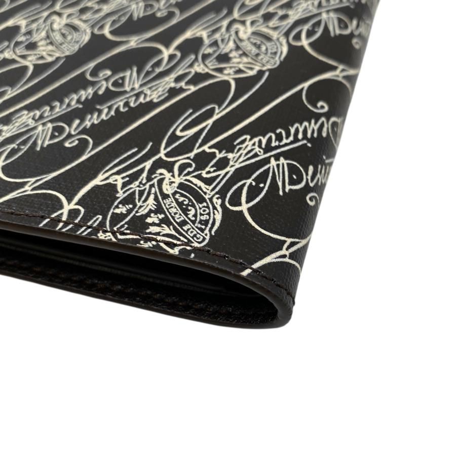 ☆E4789ベルルッティ 2つ折り財布 マコレ フラップ コンパクト