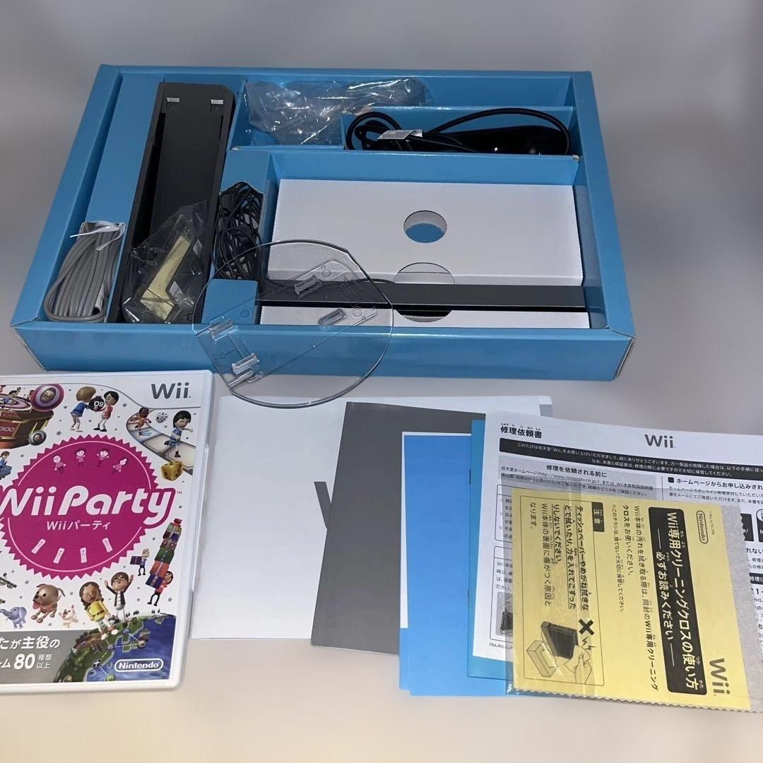 本日17時まで10000円！！！Wii 本体 (ブラック) wiiパーティ同梱 本日