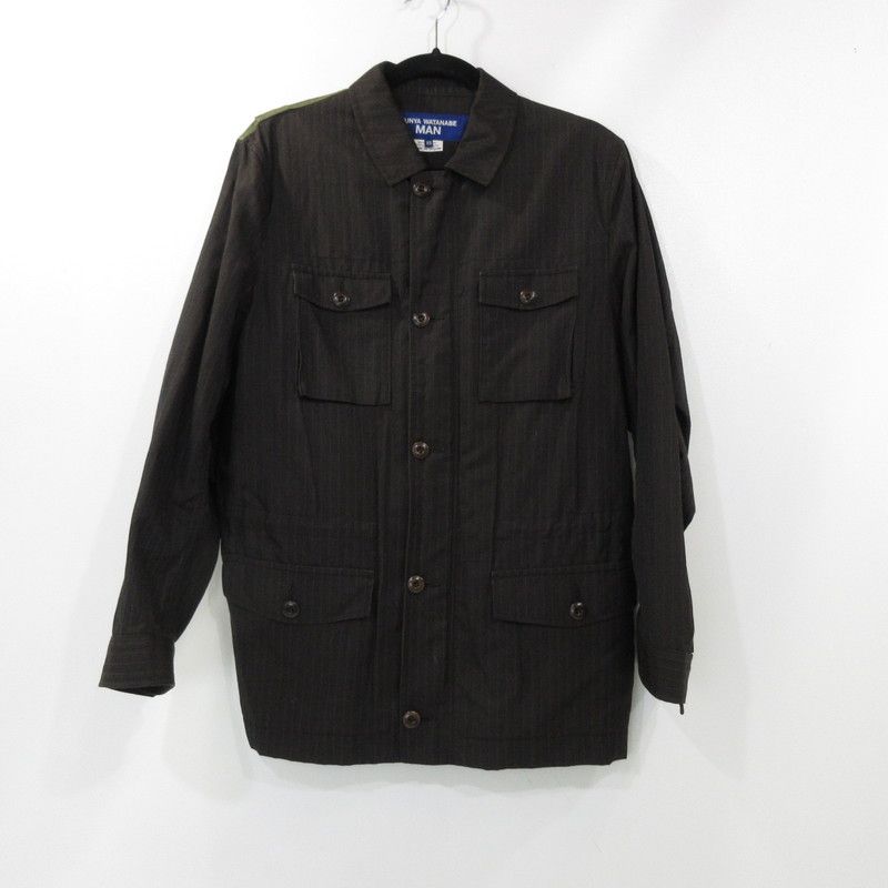 【姫路東店】 中古 JUNYA WATANABE COMME des GARCONS MAN | ジュンヤワタナベコムデギャルソンマン その他アウター 切替エステルラミージャケット WI-J004 ブラウン サイズ：XS 【108】 姫路東店】 中古 JUNYA WATANABE COMME des GARCONS MAN | ジュンヤ