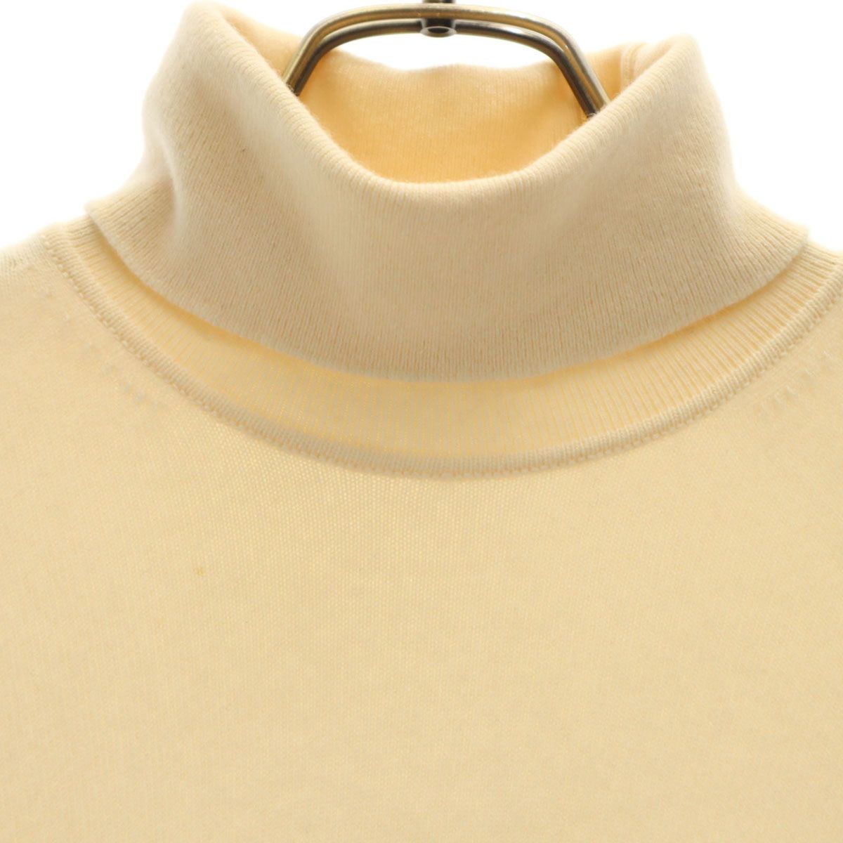 BALLANTYNE バランタイン 英国製 カシミヤ100% 長袖 セーター クリーム