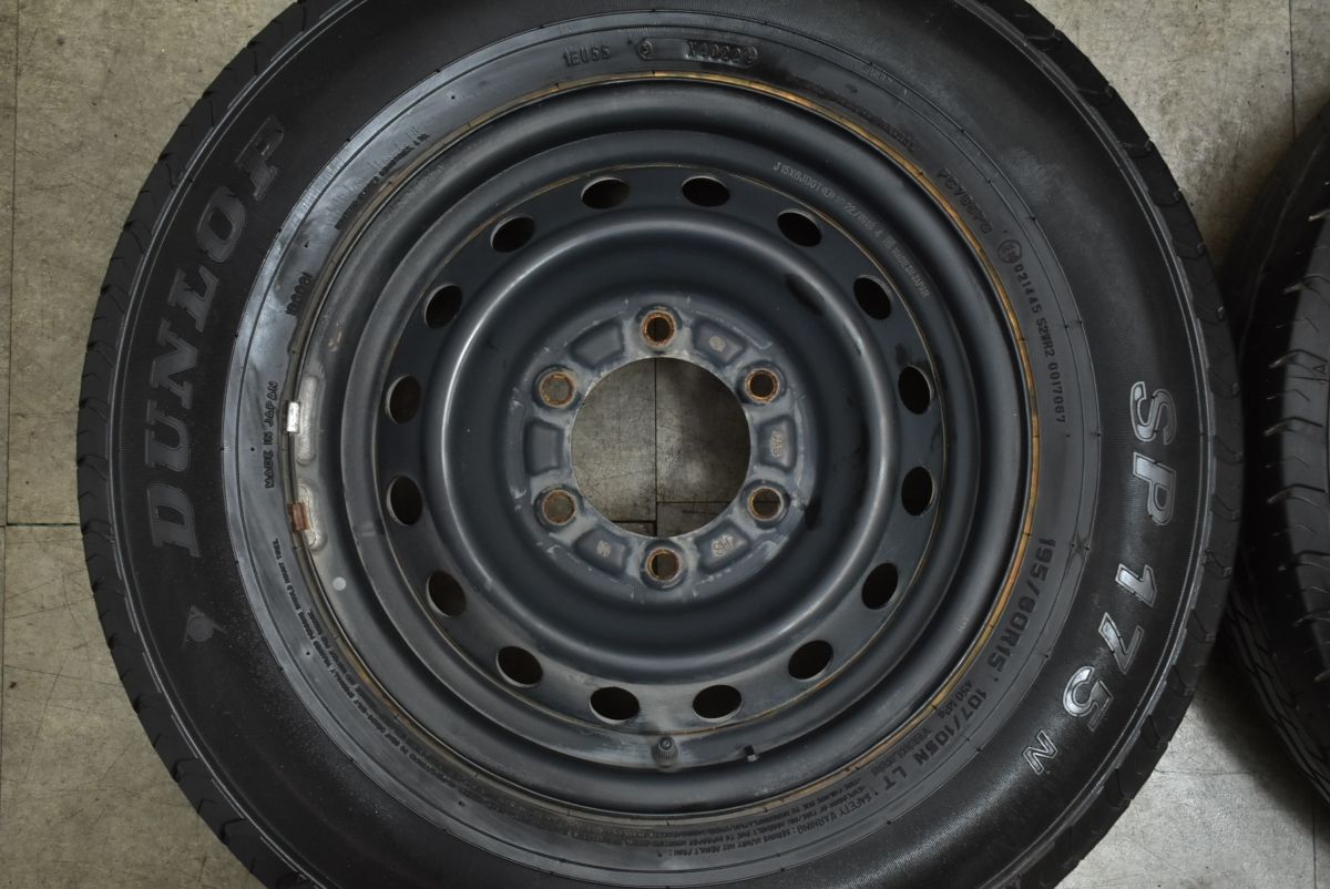 交換用に】トヨタ 200 ハイエース 純正 15in 6J +35 PCD139.7