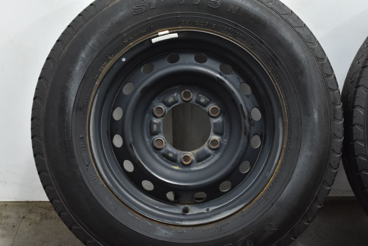 交換用に】トヨタ 200 ハイエース 純正 15in 6J +35 PCD139.7