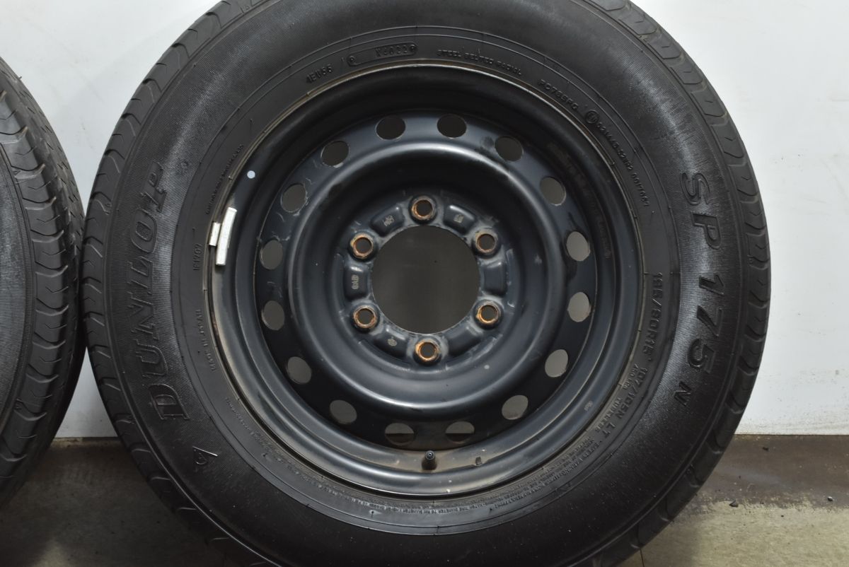 交換用に】トヨタ 200 ハイエース 純正 15in 6J +35 PCD139.7