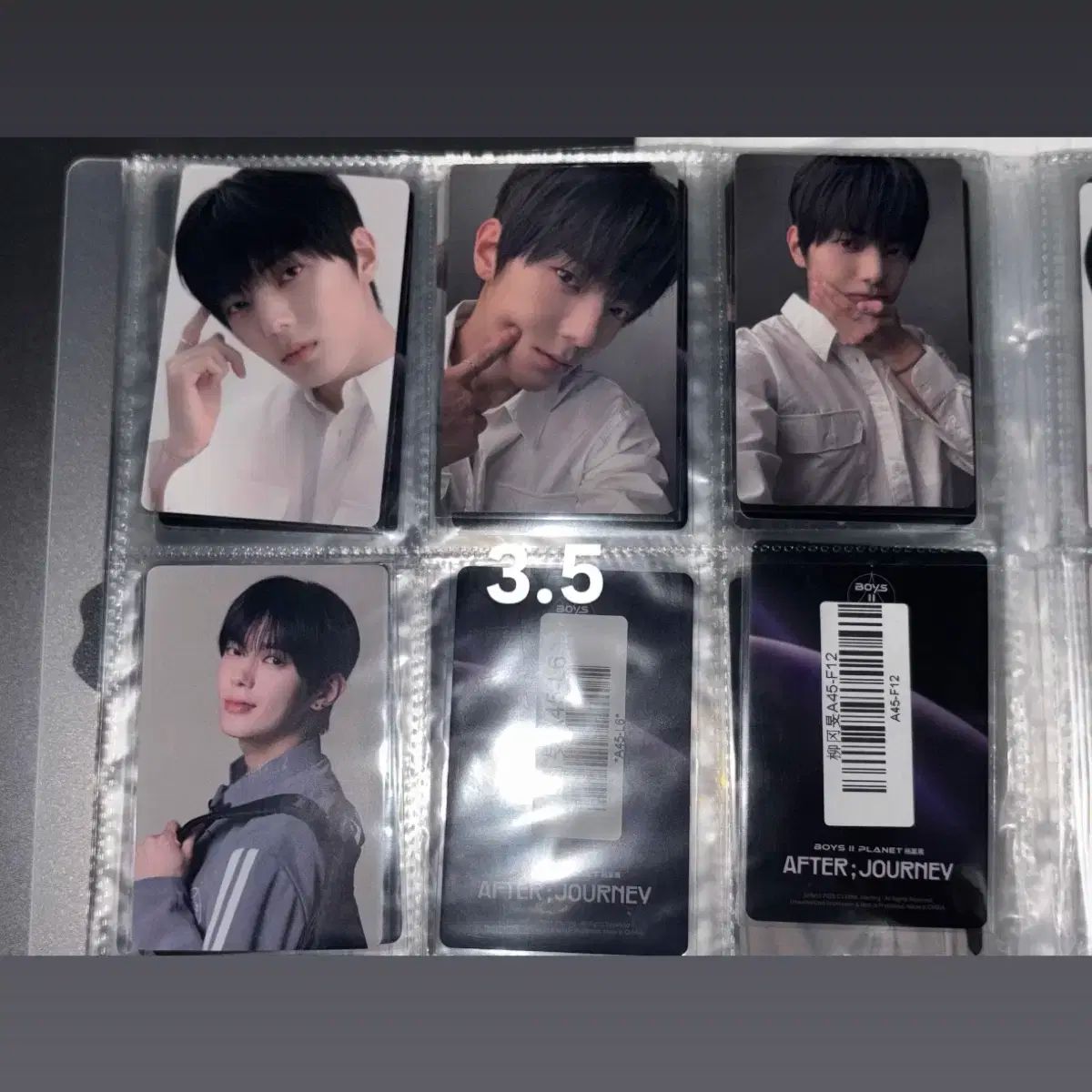 チョン・イジョン 4枚セット BOYS PLANET(ボイプラ) 1週目 上下 写真