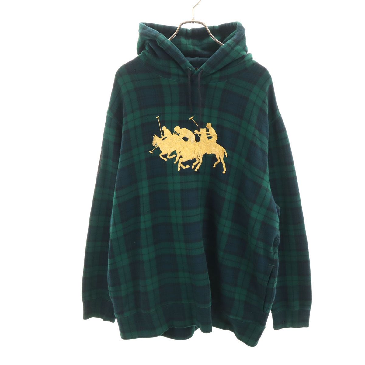 美品 POLO RALPH LAUREN ポロラルフローレン チェック柄 トリプル