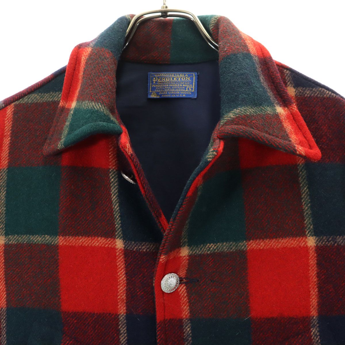 PENDLETON ペンドルトン 70s USA製 ヴィンテージ チェック柄 ウール 