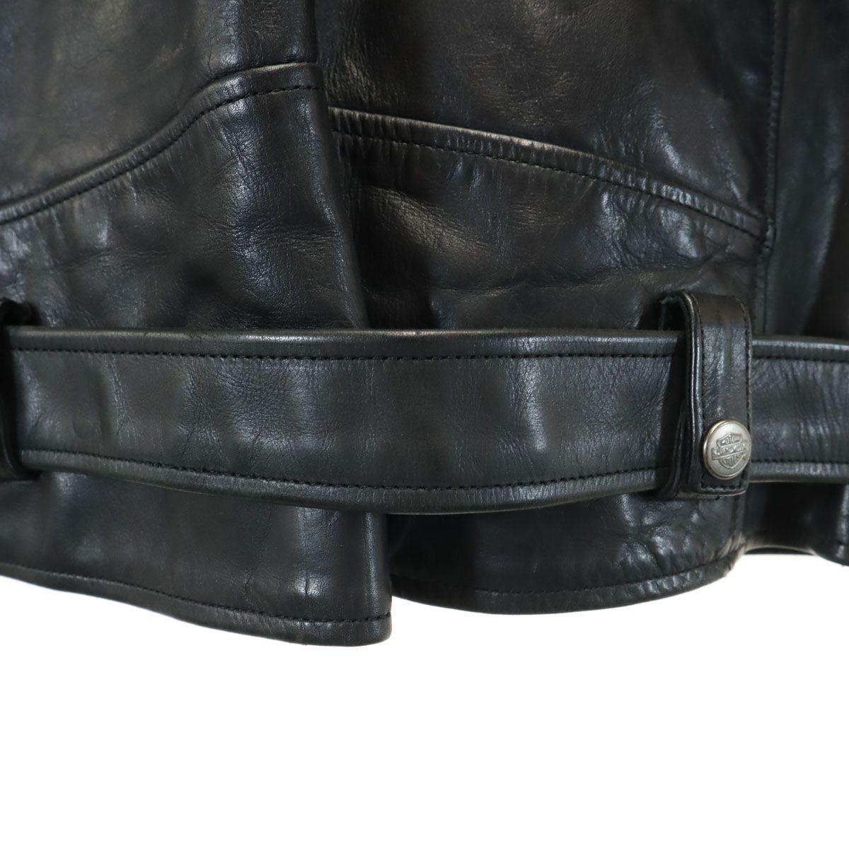 HARLEY DAVIDSON ハーレーダビッドソン 90s オールド レザー ダブル