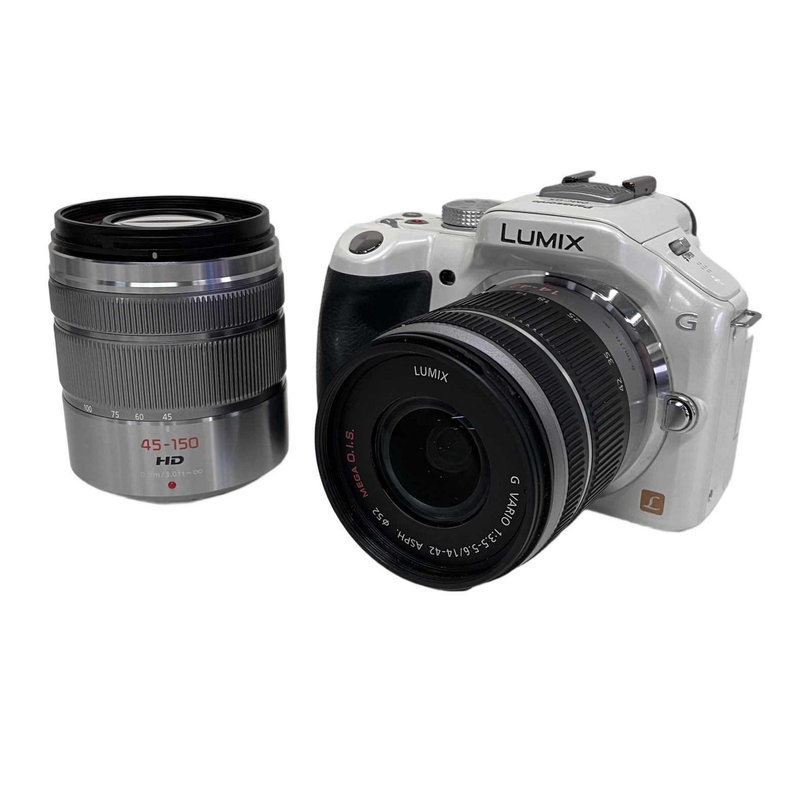 Panasonic DMC-G5W H-FS014042 H-FS45150 LUMIX ダブル ズーム レンズ