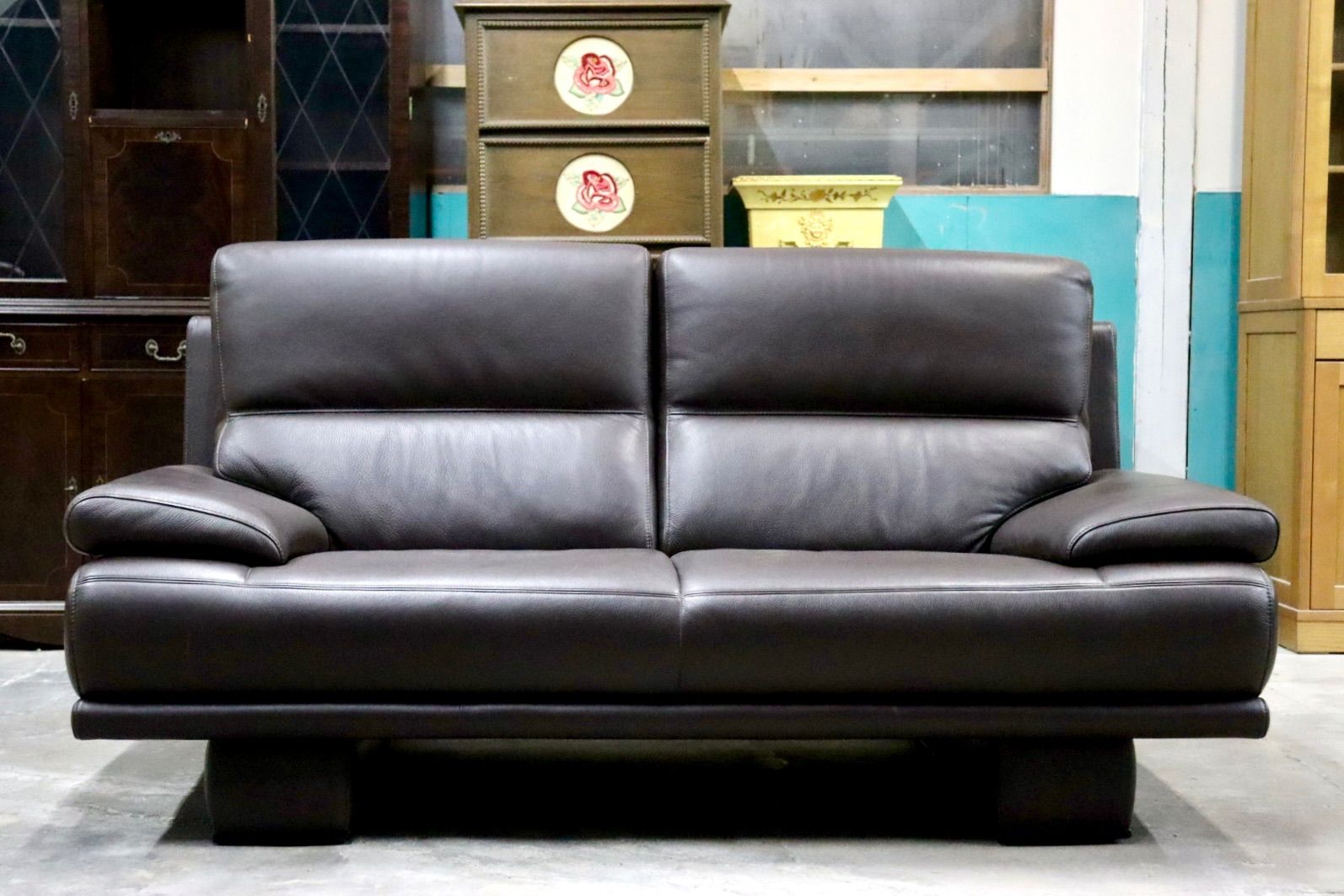 GMIK666○domani / ドマーニ エクセルライフ 2人掛けソファ ラブソファ