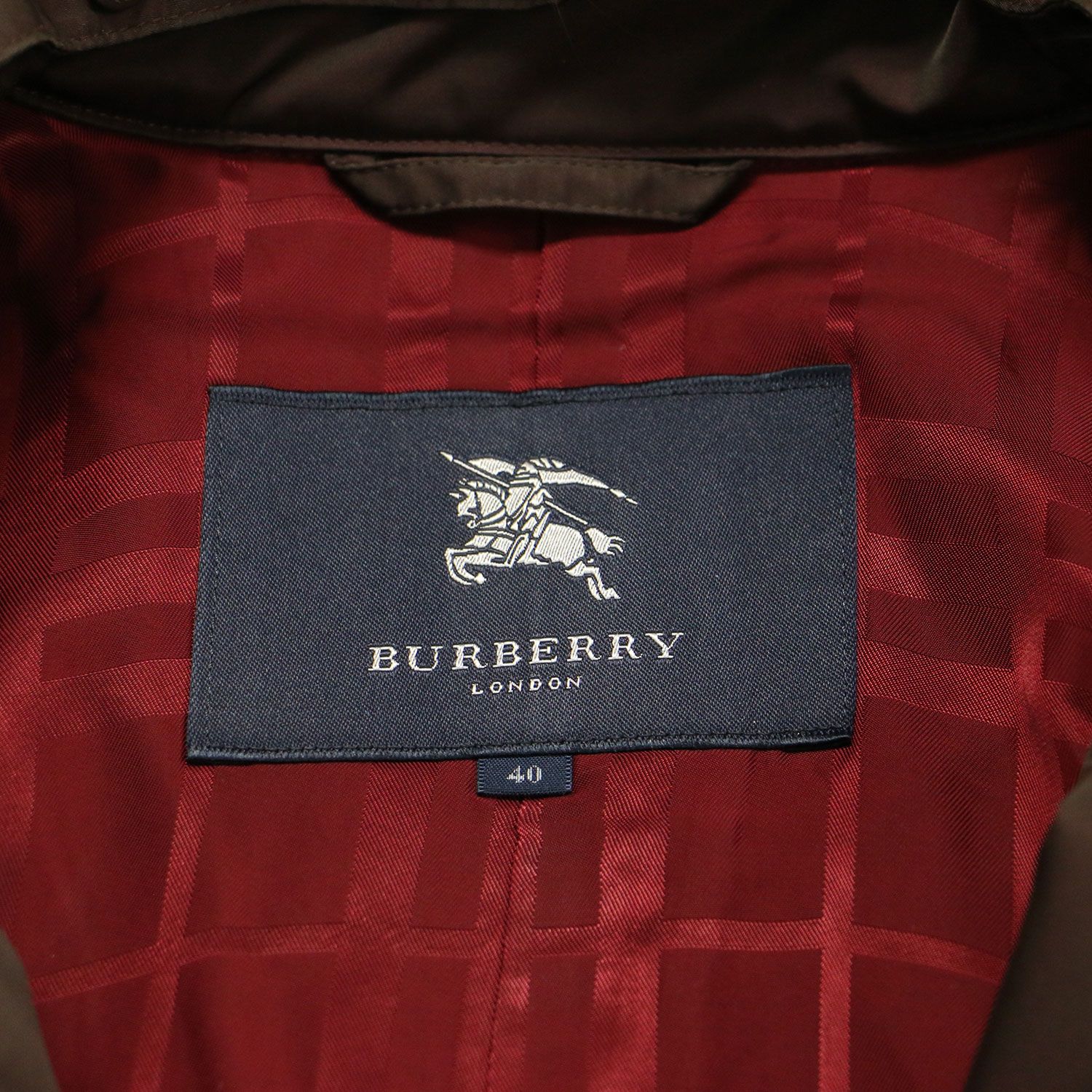 レディース BURBERRY LONDON バーバリー ロンドン コート ブラウン 