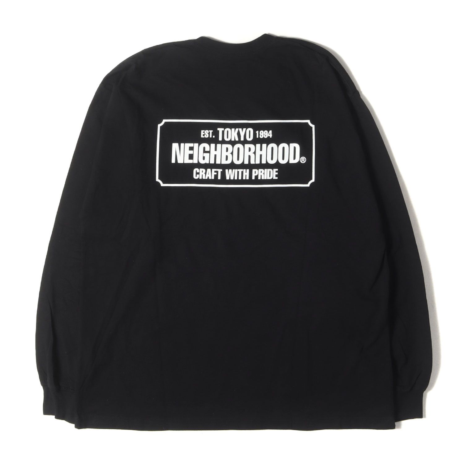 NEIGHBORHOOD ネイバーフッド Tシャツ ブラック 黒 サイズ:L