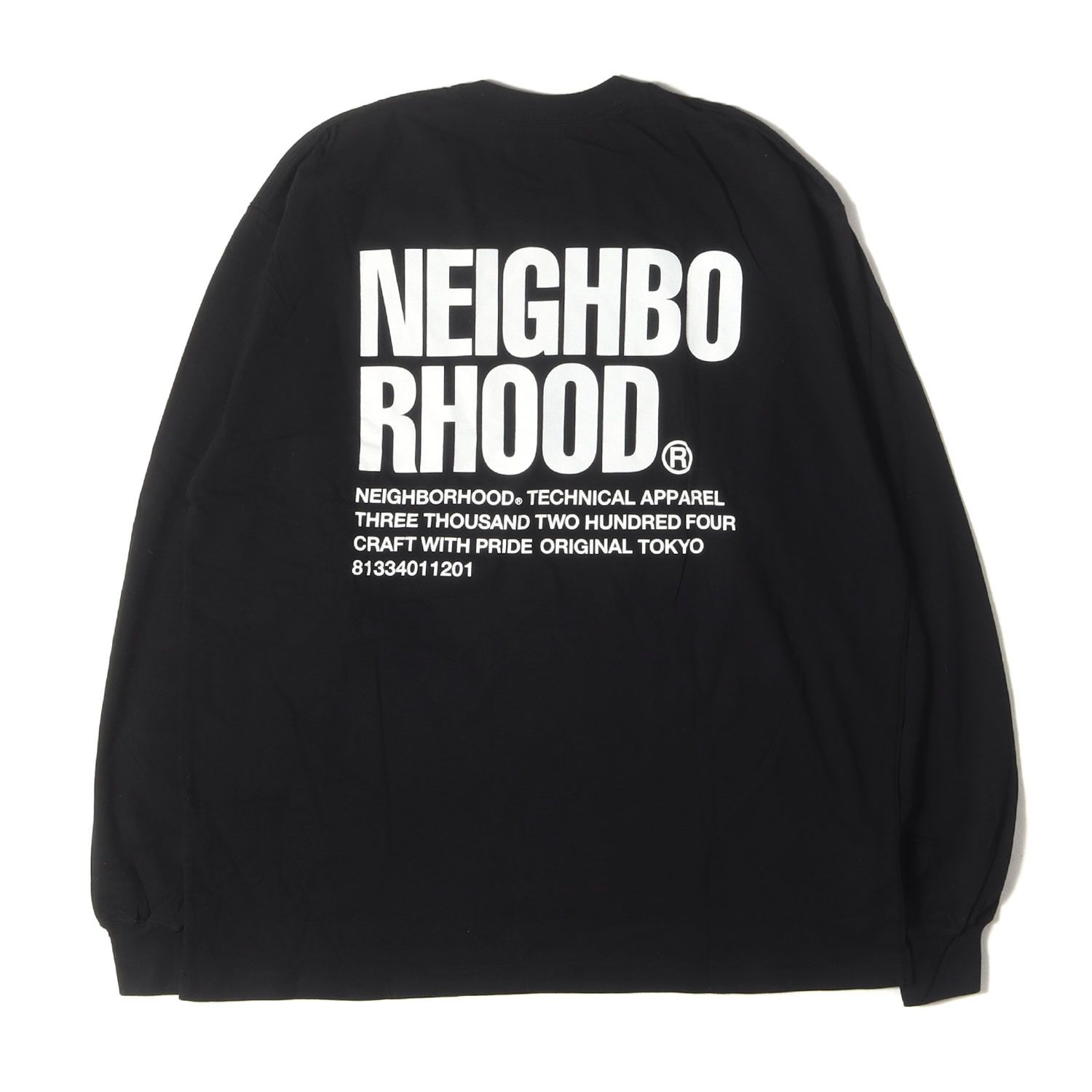 NEIGHBORHOOD ネイバーフッド Tシャツ ブラック 黒 サイズ:L | 23SS