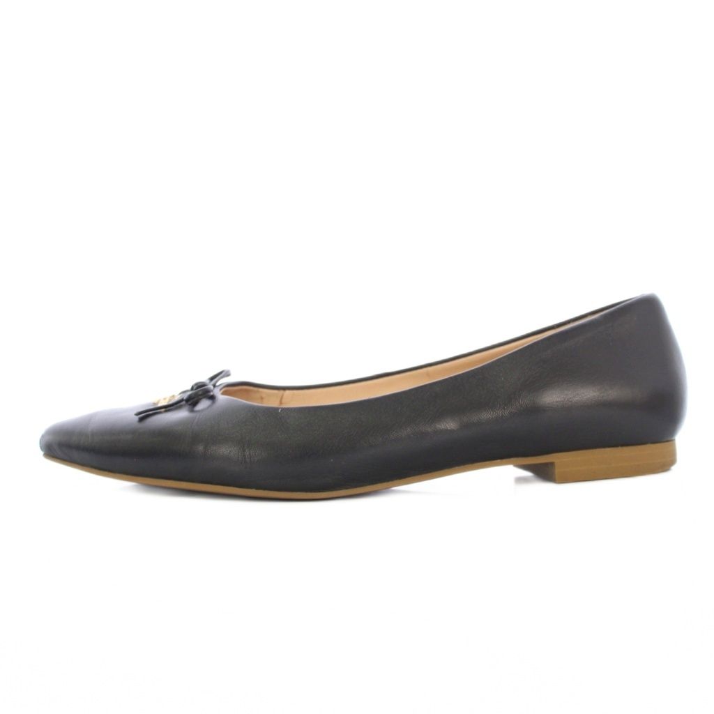 【新品・未使用品】COACH コーチ パンプス ポインテッドトゥ 本革 黒 6 コーチ COACH パンプス ポインテッドトゥ レザー 6.5C 黒 /TK - メルカリ