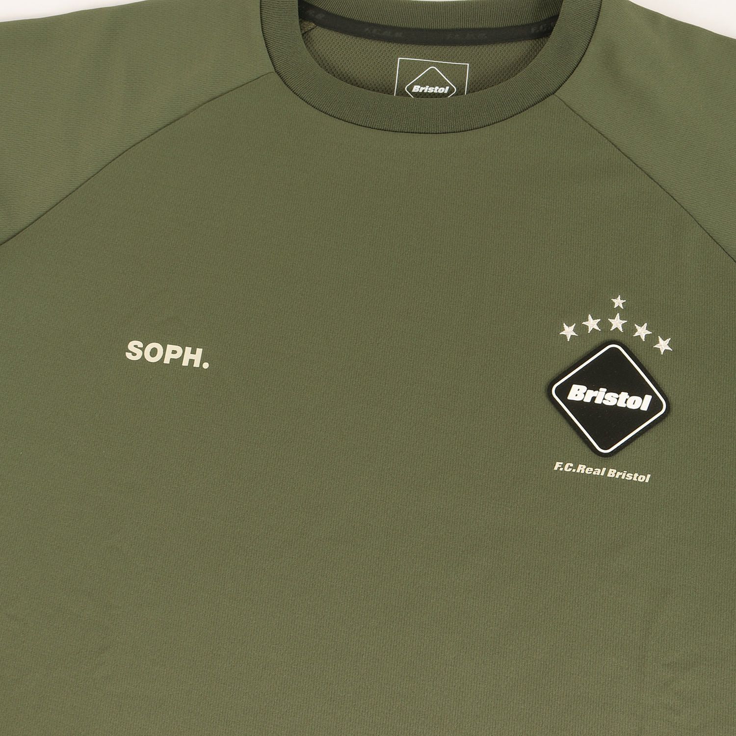美品】F.C.Real Bristol エフシーレアルブリストル Tシャツ カーキ
