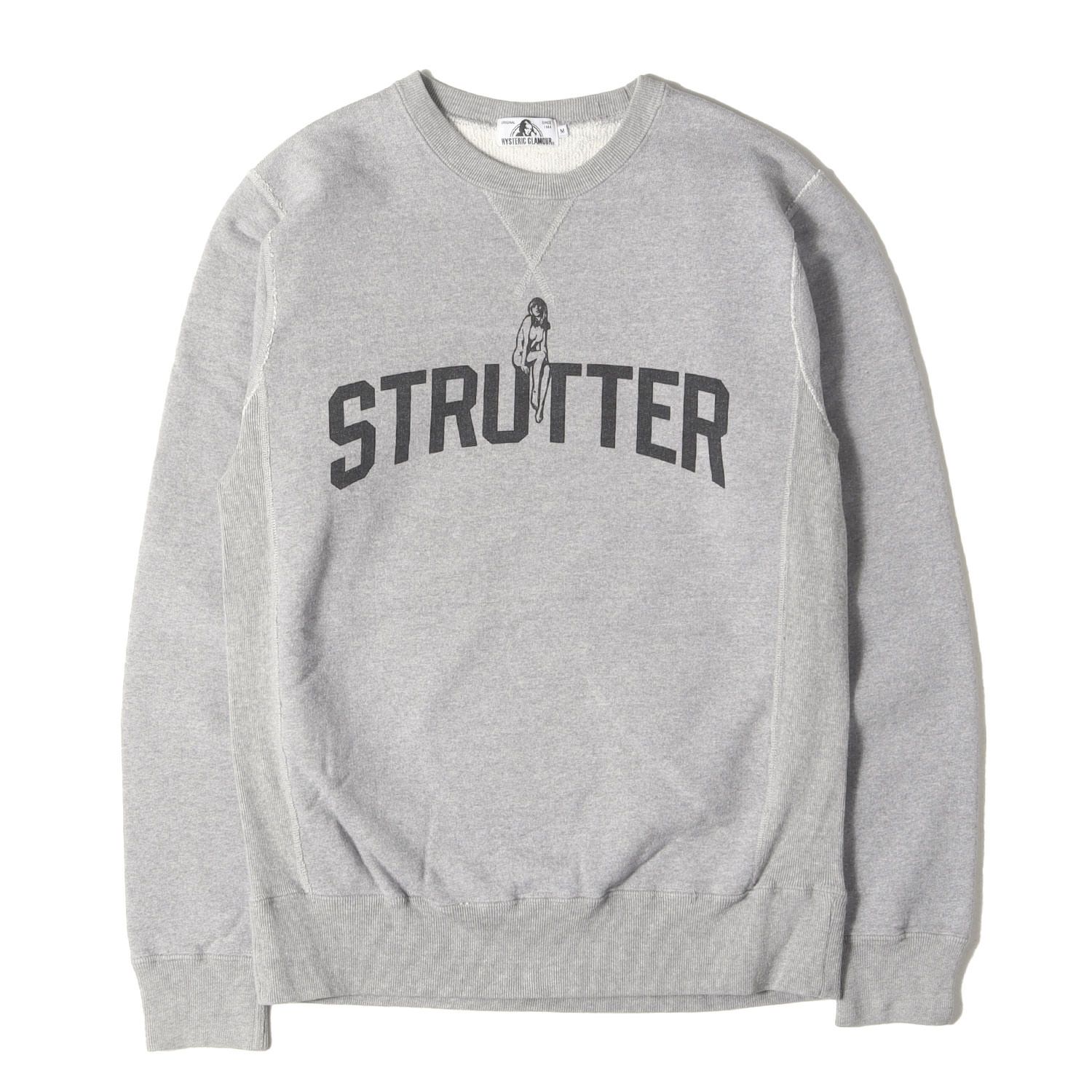 HYSTERIC GLAMOUR ヒステリックグラマー スウェット ヘザーグレー