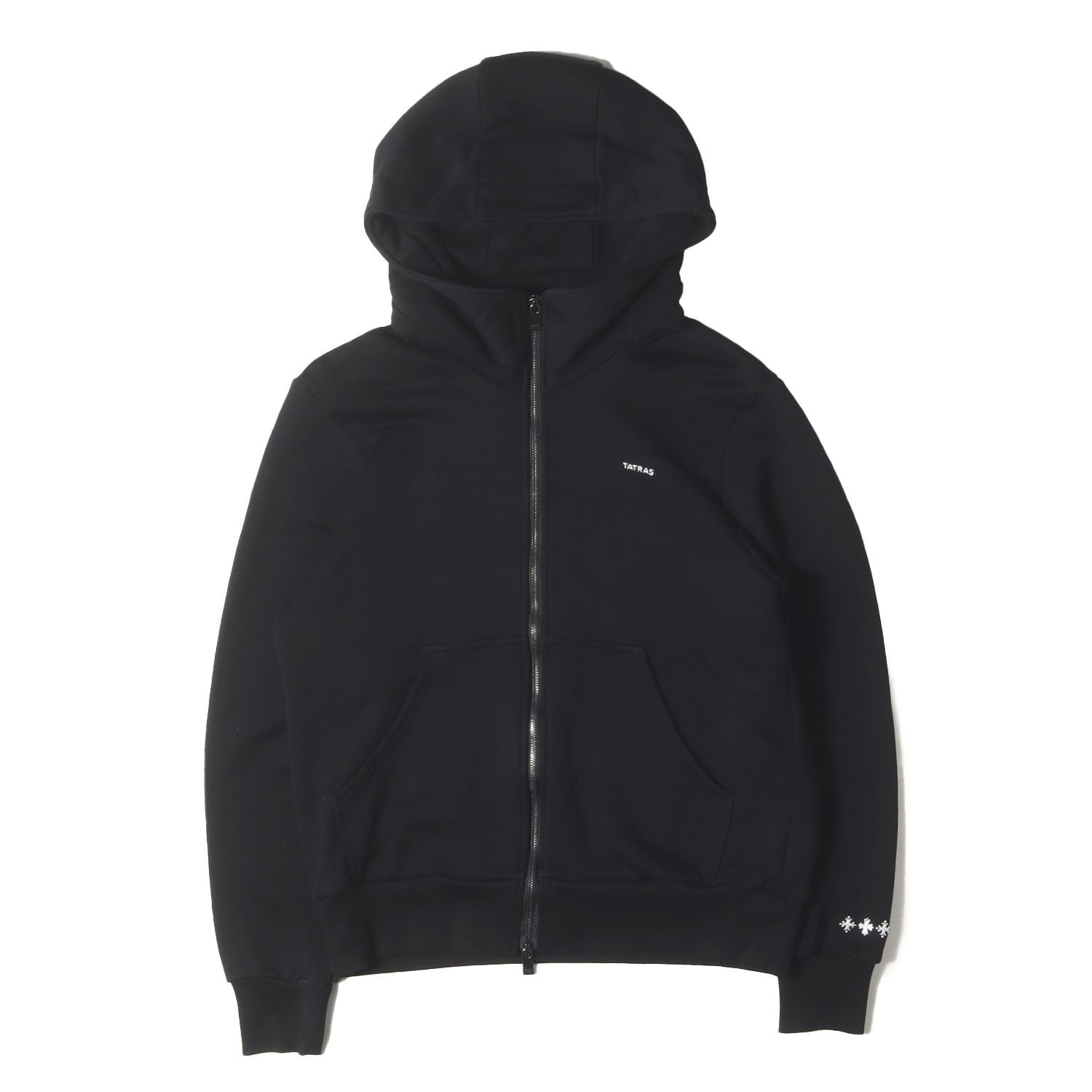 美品】TATRAS タトラス パーカー ブラック 黒 サイズ:01 | 24SS 美品】TATRAS タトラス パーカー ブラック 黒 サイズ:01 | 24SS