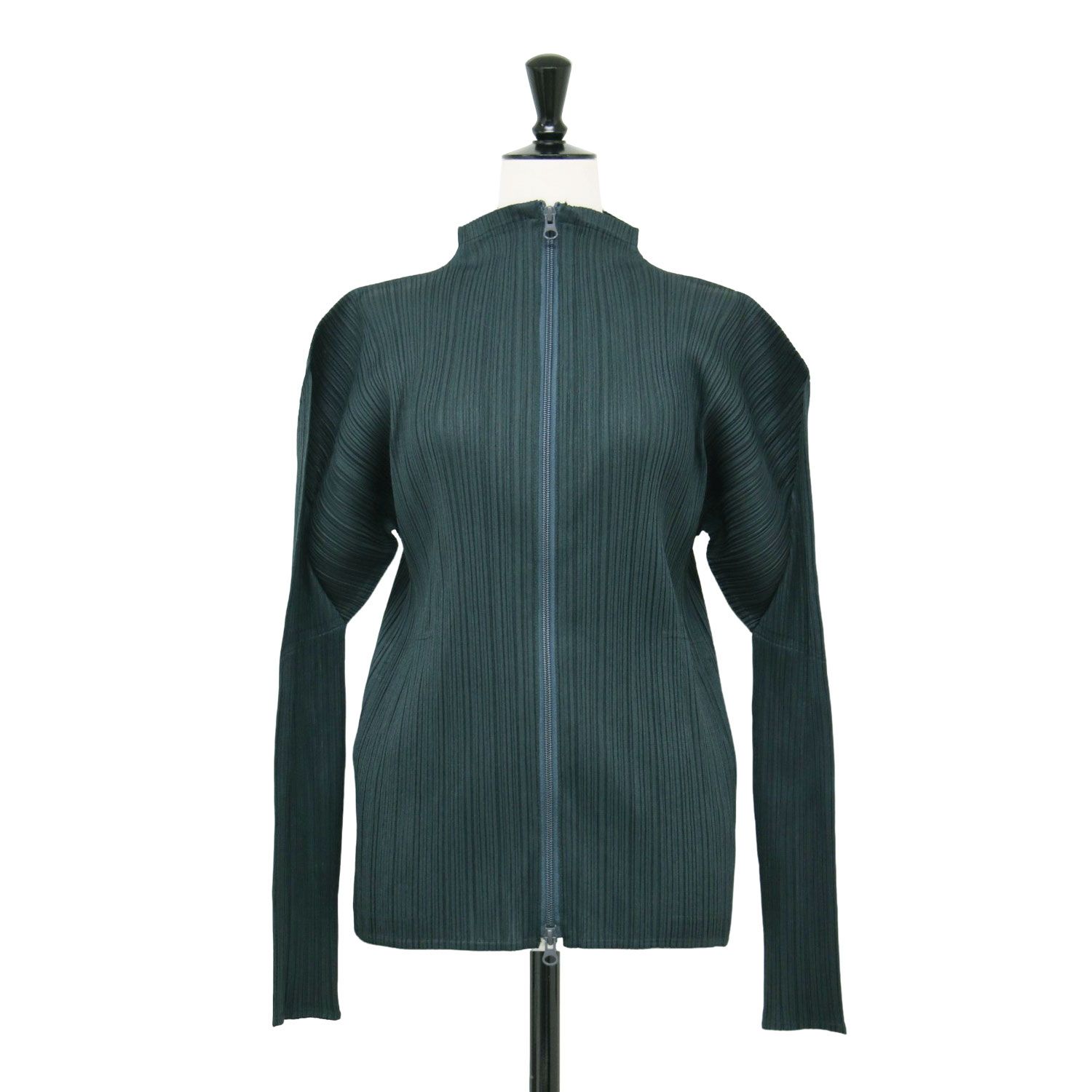 PLEATS PLEASE プリーツプリーズ シャツ ダークグリーン サイズ:3(L