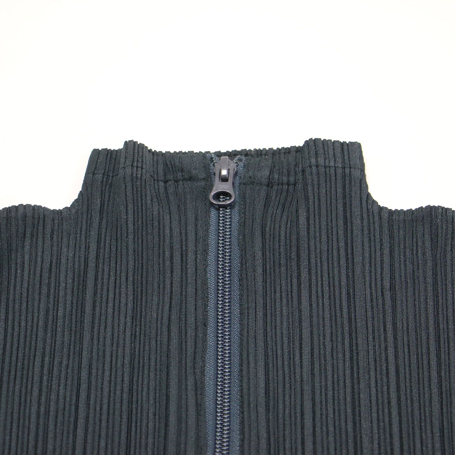 PLEATS PLEASE タートルネック長袖トップス サイズ3 ダークグリーン PLEATS PLEASE プリーツプリーズ シャツ ダークグリーン サイズ:3(L