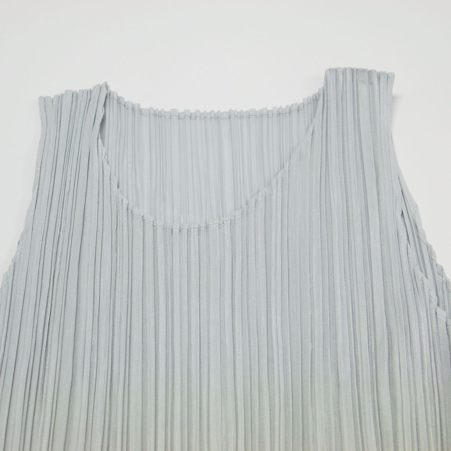 美品】PLEATS PLEASE プリーツプリーズ ライトグレー イエロー サイズ