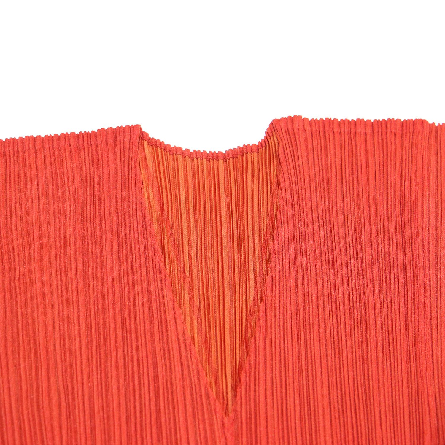 PLEATS PLEASE プリーツプリーズ ブラウス レッド サイズ:4(XL