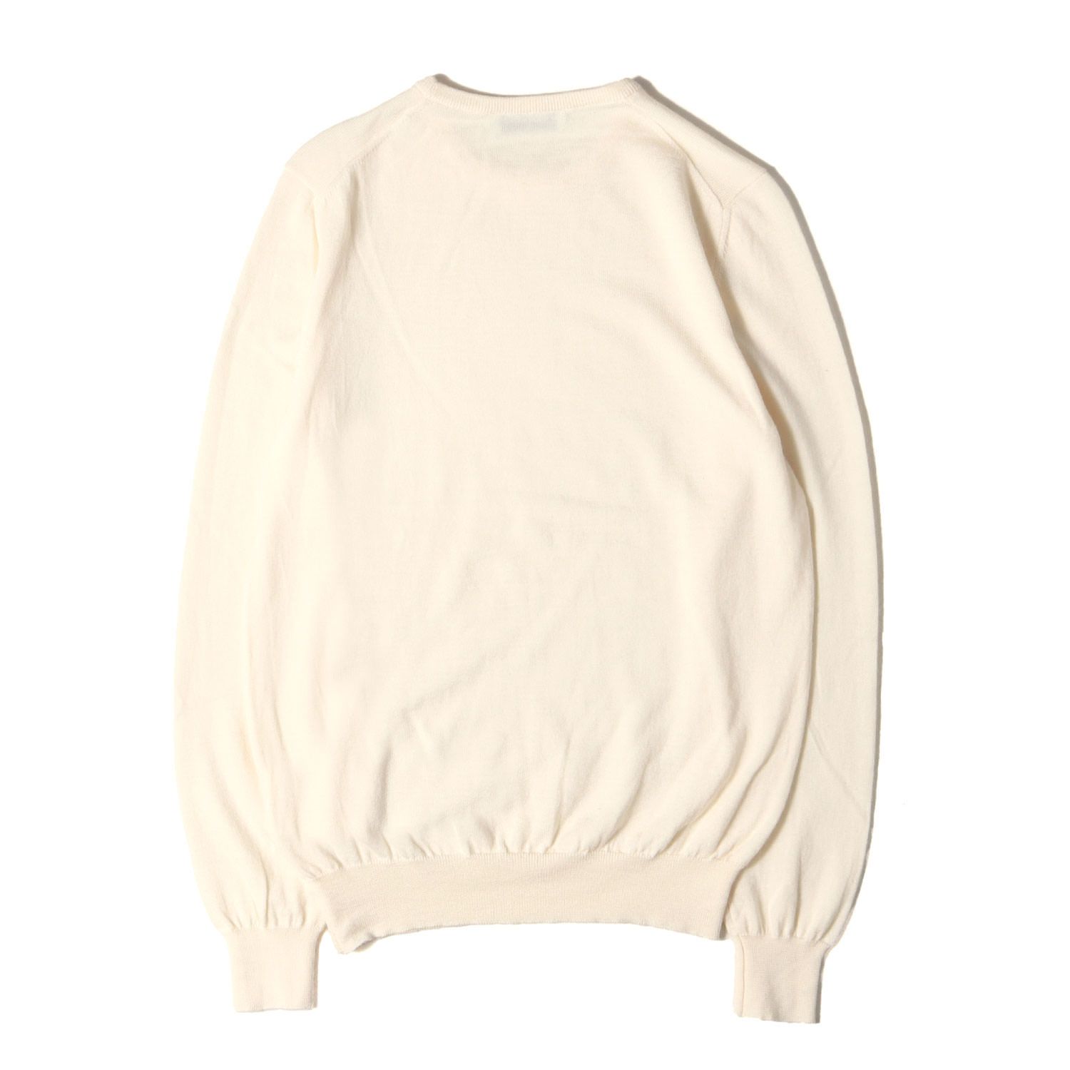 白い100％ウールセーター ☆ドイツ発*ZARA*新作*WOOLボクシーニット/OYSTER-WHITE☆