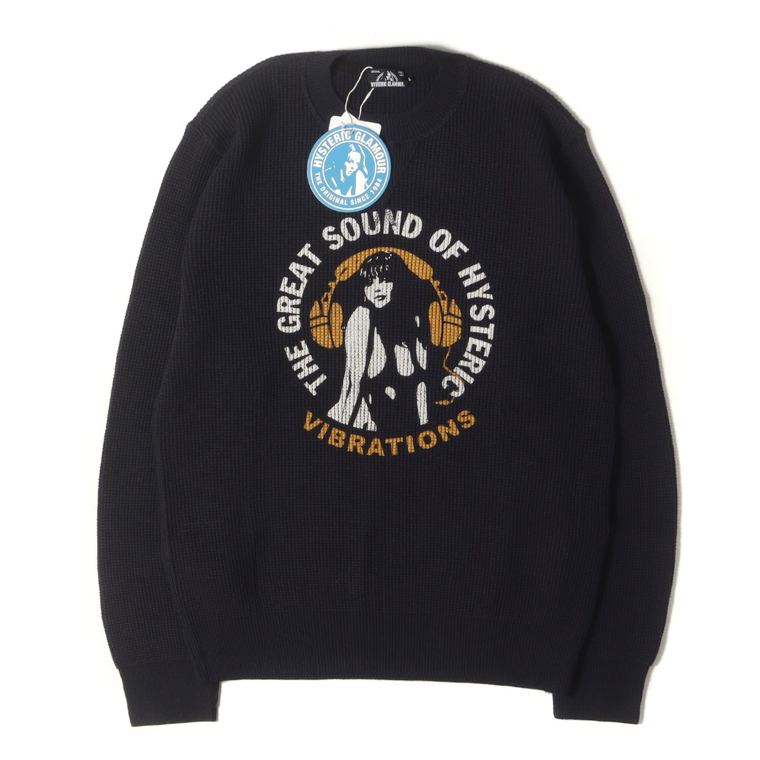 新品】HYSTERIC GLAMOUR ヒステリックグラマー ニット ブラック 黒