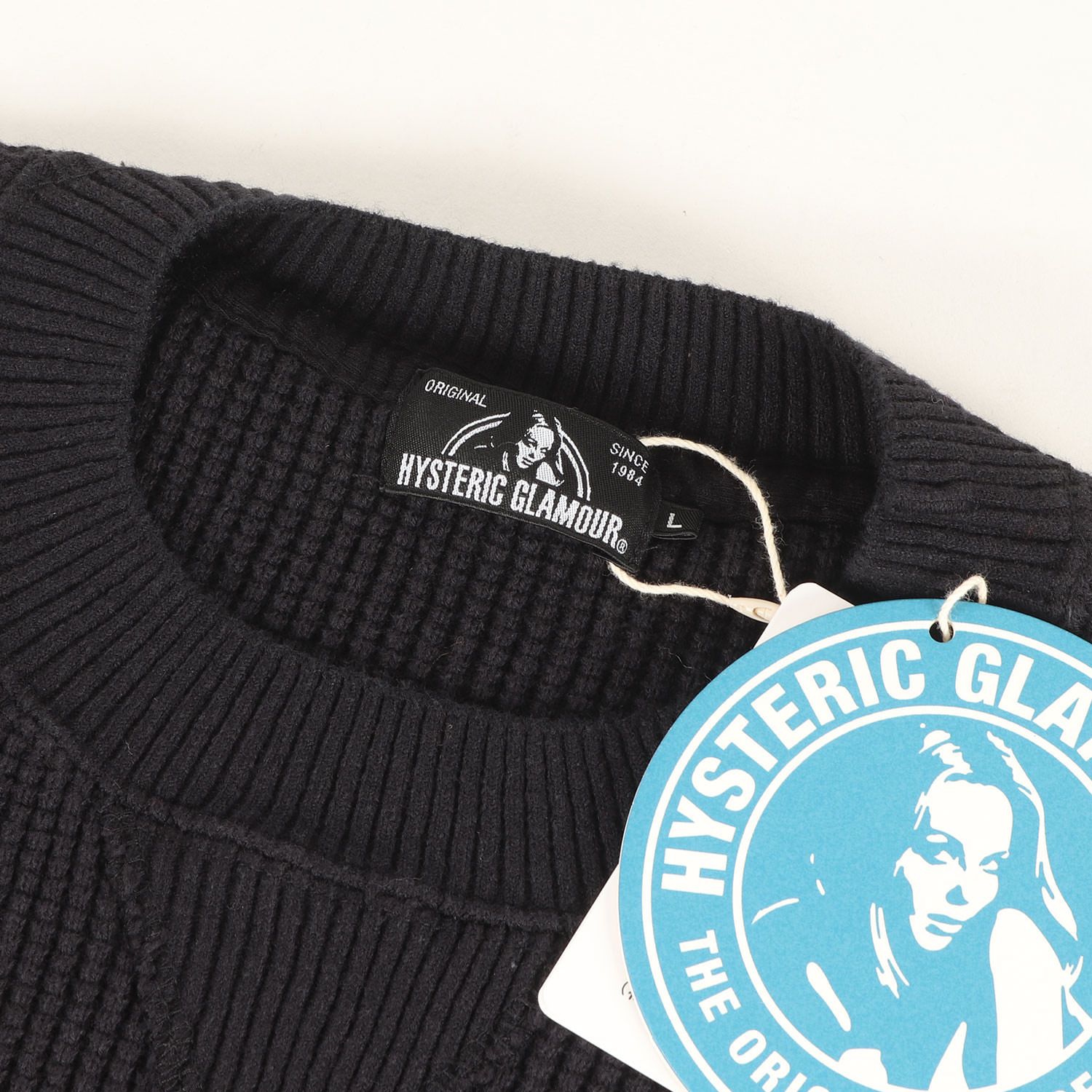 新品】HYSTERIC GLAMOUR ヒステリックグラマー ニット ブラック 黒