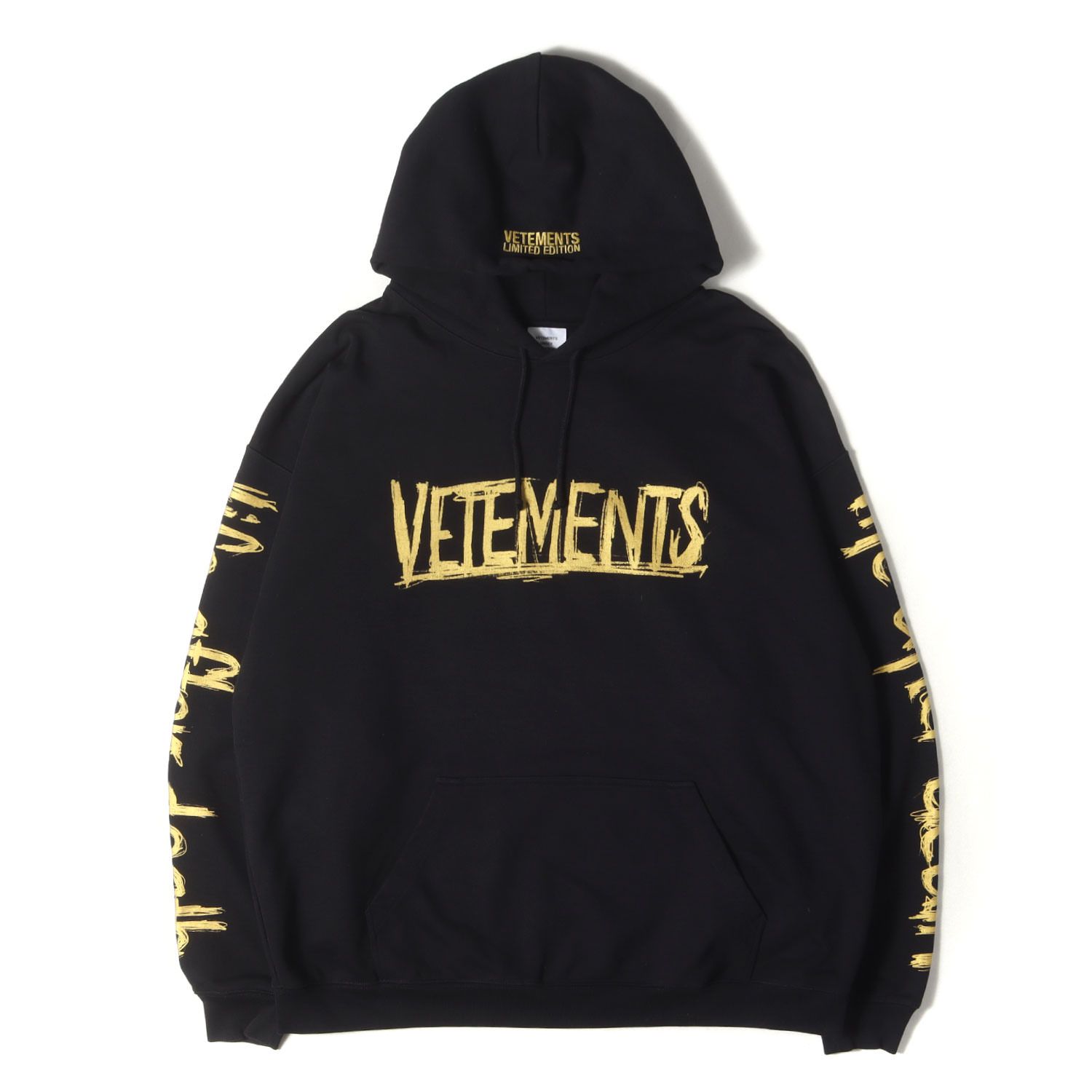 VETEMENTS ヴェトモン パーカー ブラック 黒 サイズ:S | 22SS ワールド