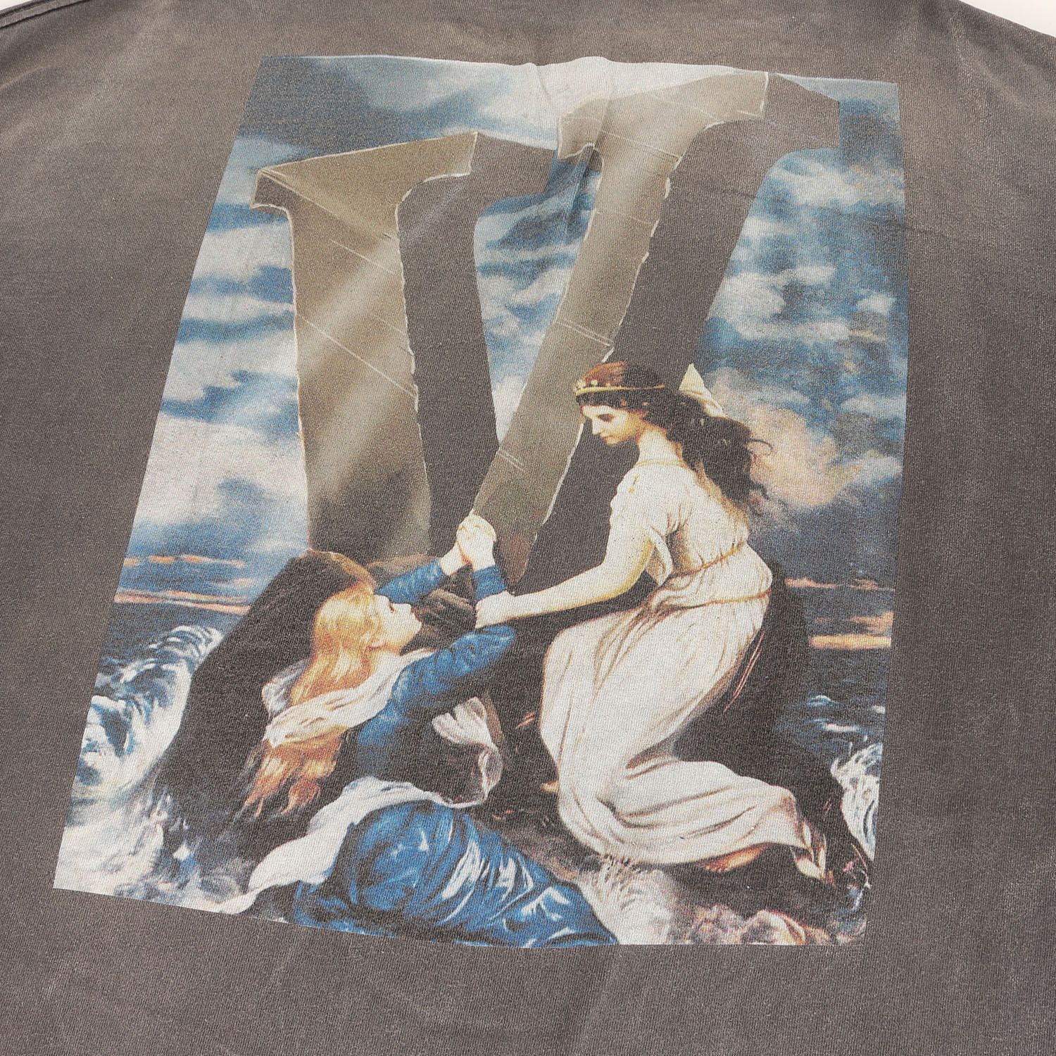 美品】SAINT MICHAEL セントマイケル Tシャツ ブラック 黒 サイズ:XXL