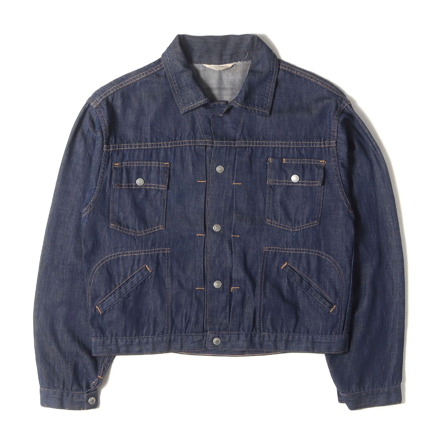 J.C.Penney ジェイシーペニー ジャケット インディゴ サイズ:M/L相当