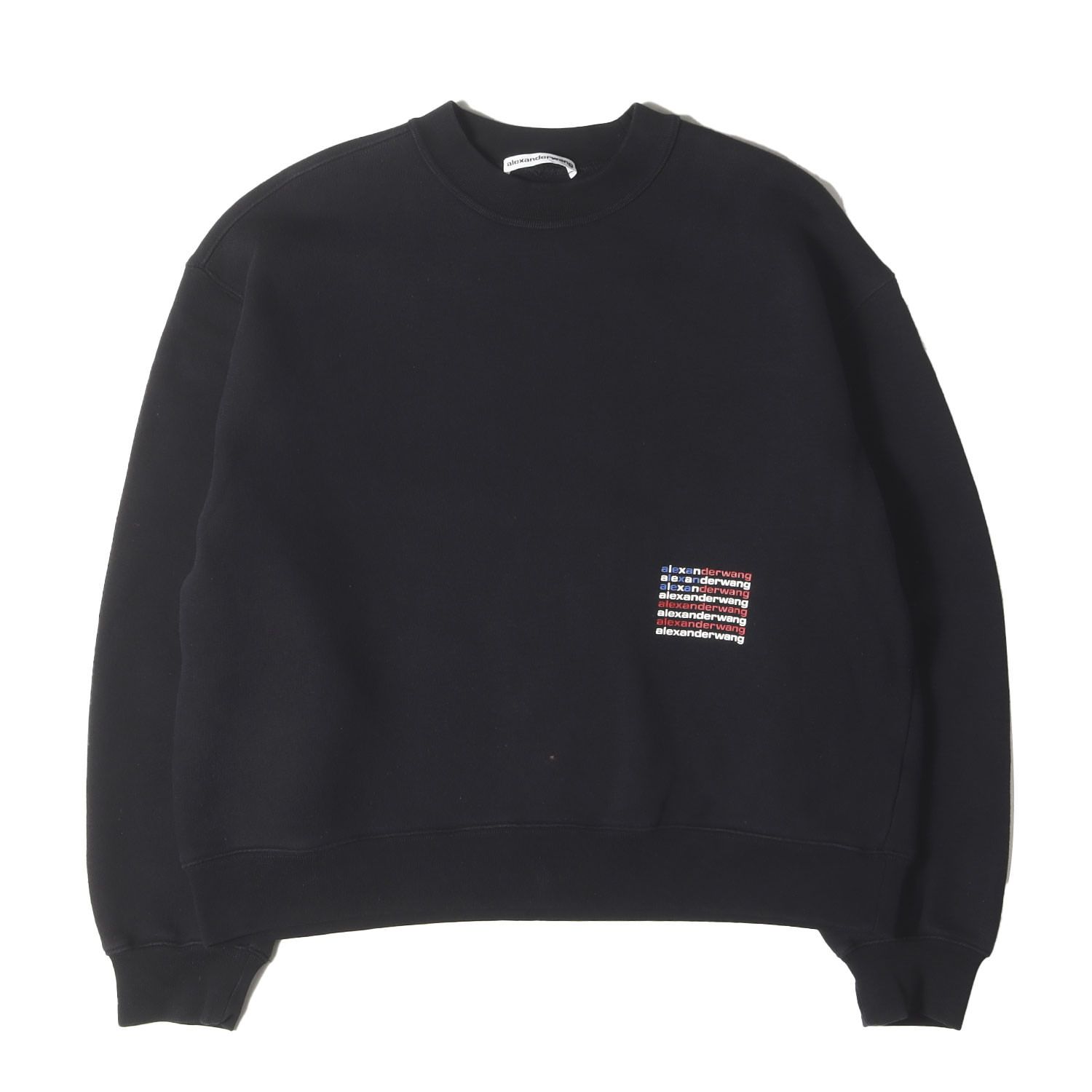 アレキサンダーワン　スウェット　黒 ALEXANDER WANG アレキサンダーワン スウェット ブラック 黒 サイズ:XL