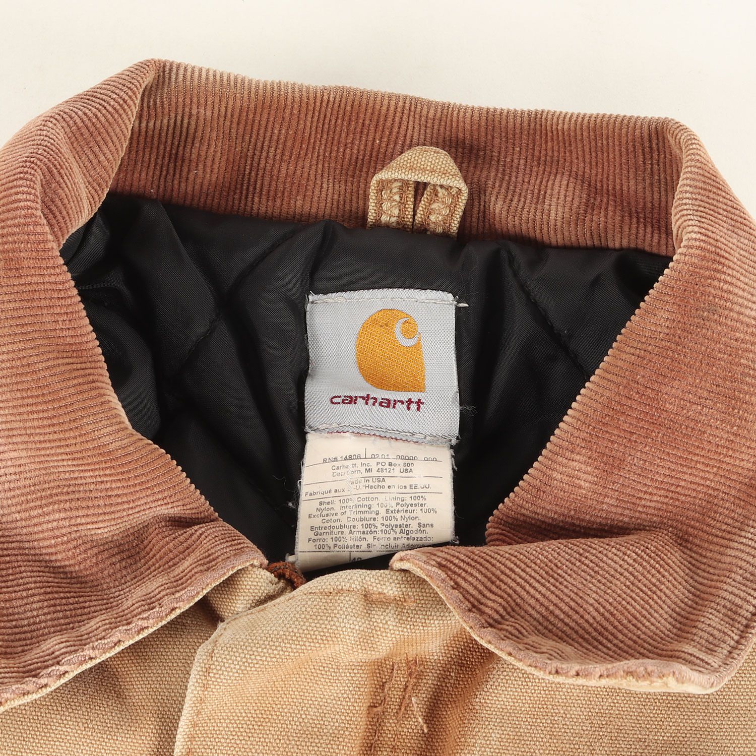 Carhartt カーハート ジャケット ブラウン サイズ:40(L) | 雰囲気抜群