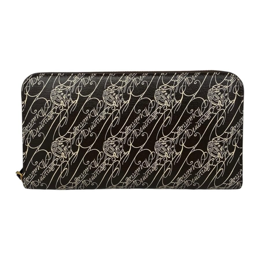 ☆E4791 ベルルッティ 長財布 イタウバ ロングジップウォレット トワル