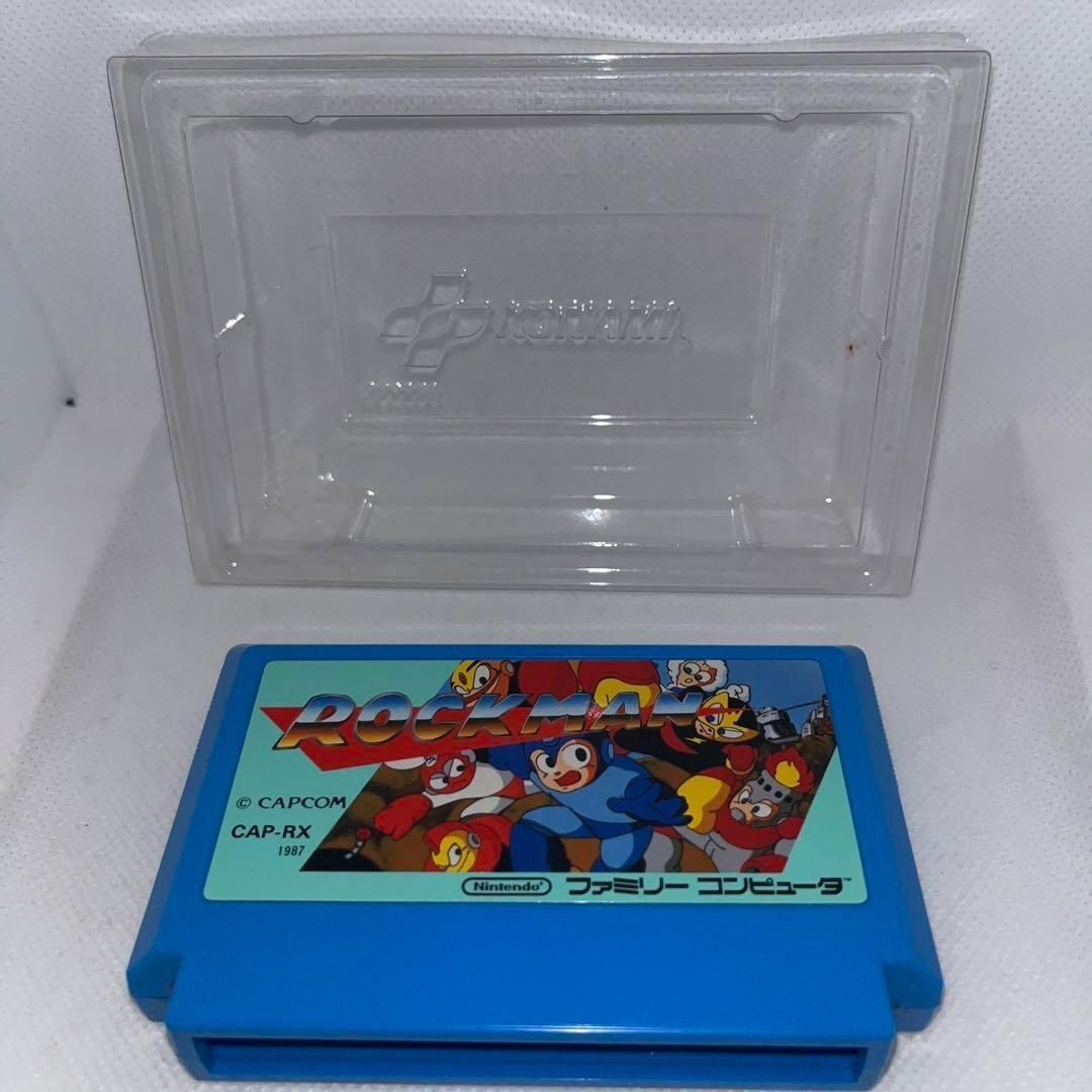 レア】ロックマン ☆ファミコン☆ ＠＠ - メルカリ